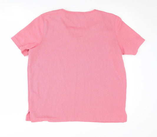 Womens UK Size M BM Pink  T-Shirt