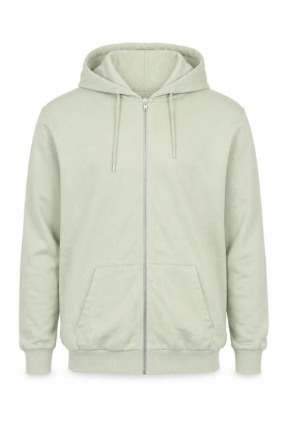 Unisex Adults UK Size S ASOS Green Full Zip Hoodie