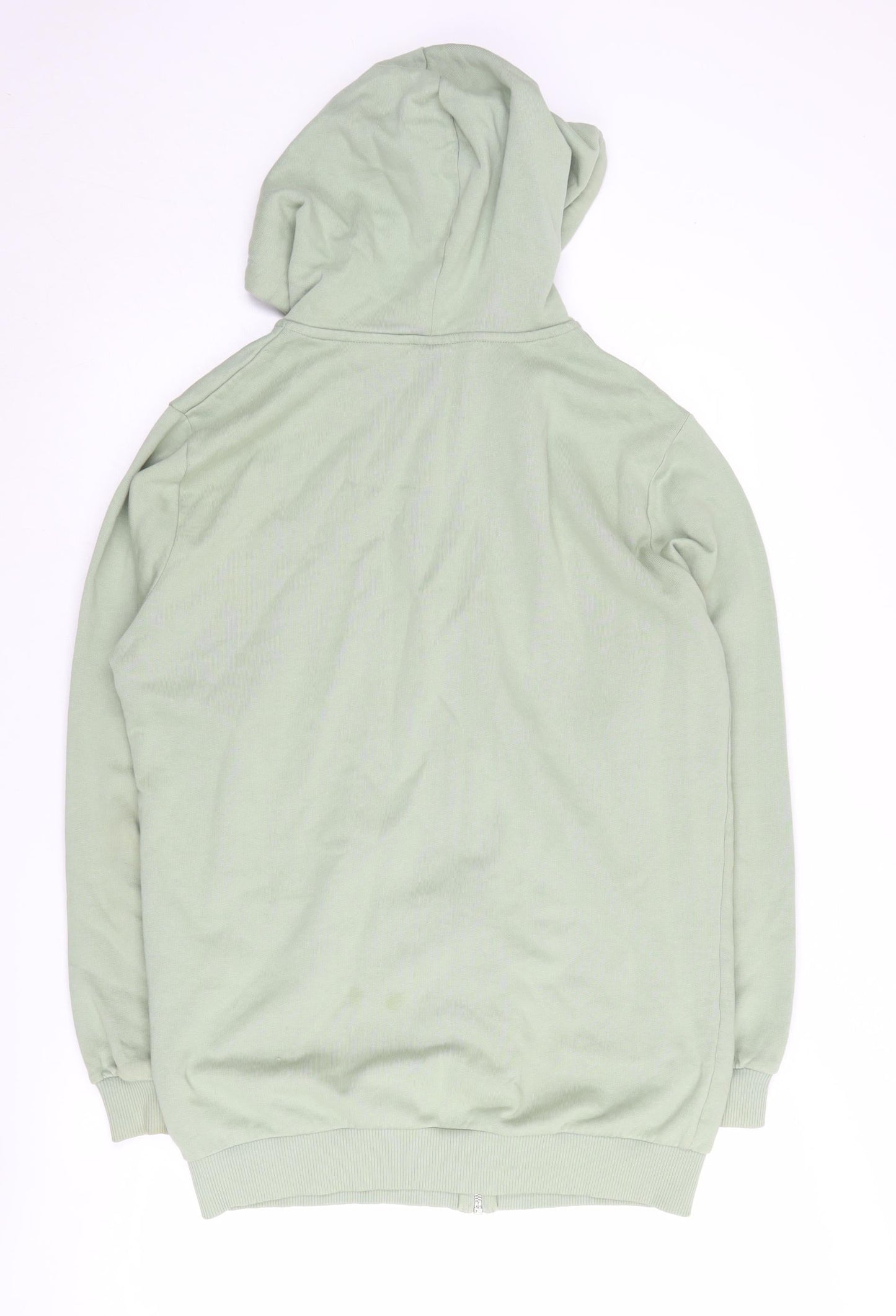 Unisex Adults UK Size S ASOS Green Full Zip Hoodie