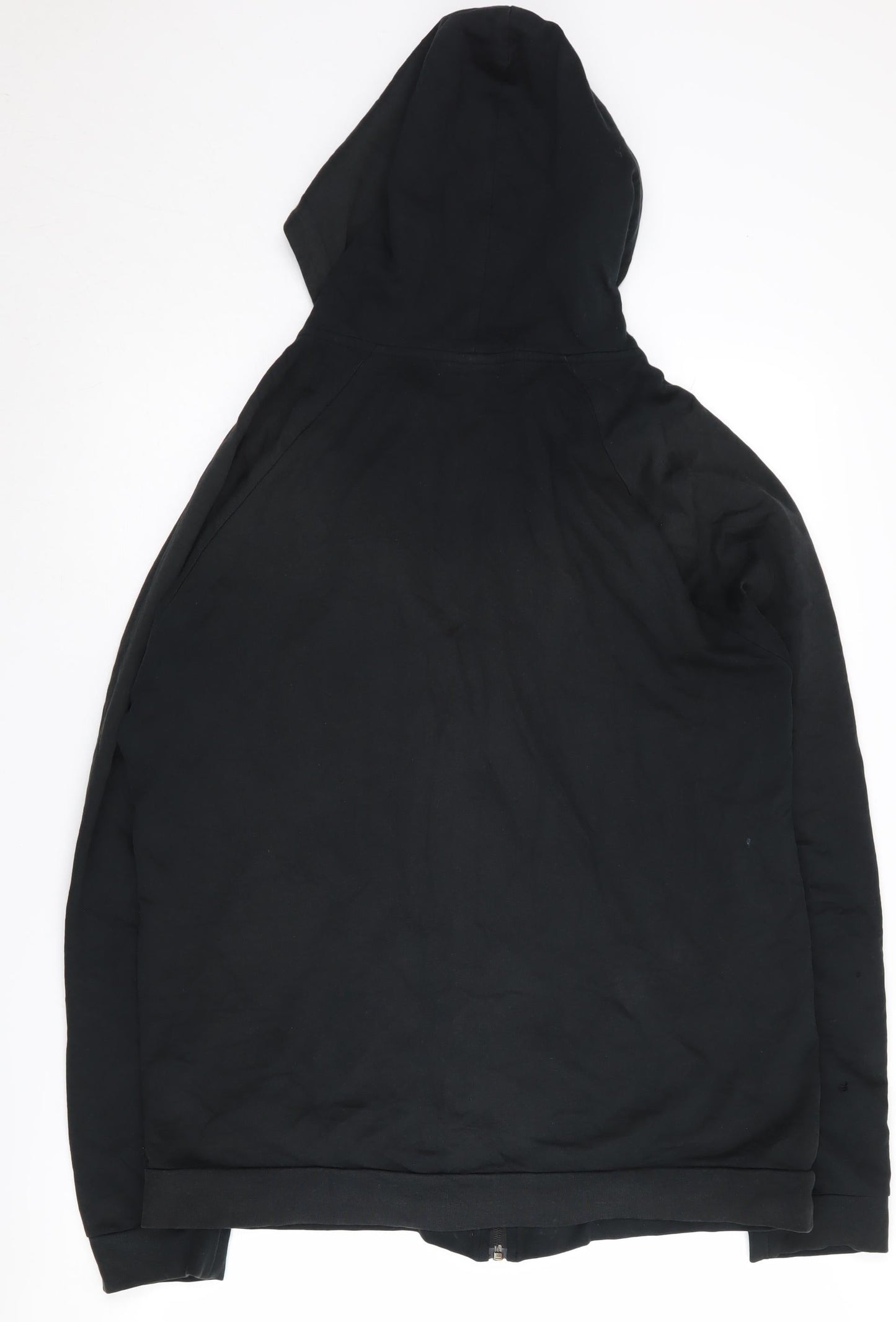 Mens UK Size L Boss Black Full Zip Hoodie