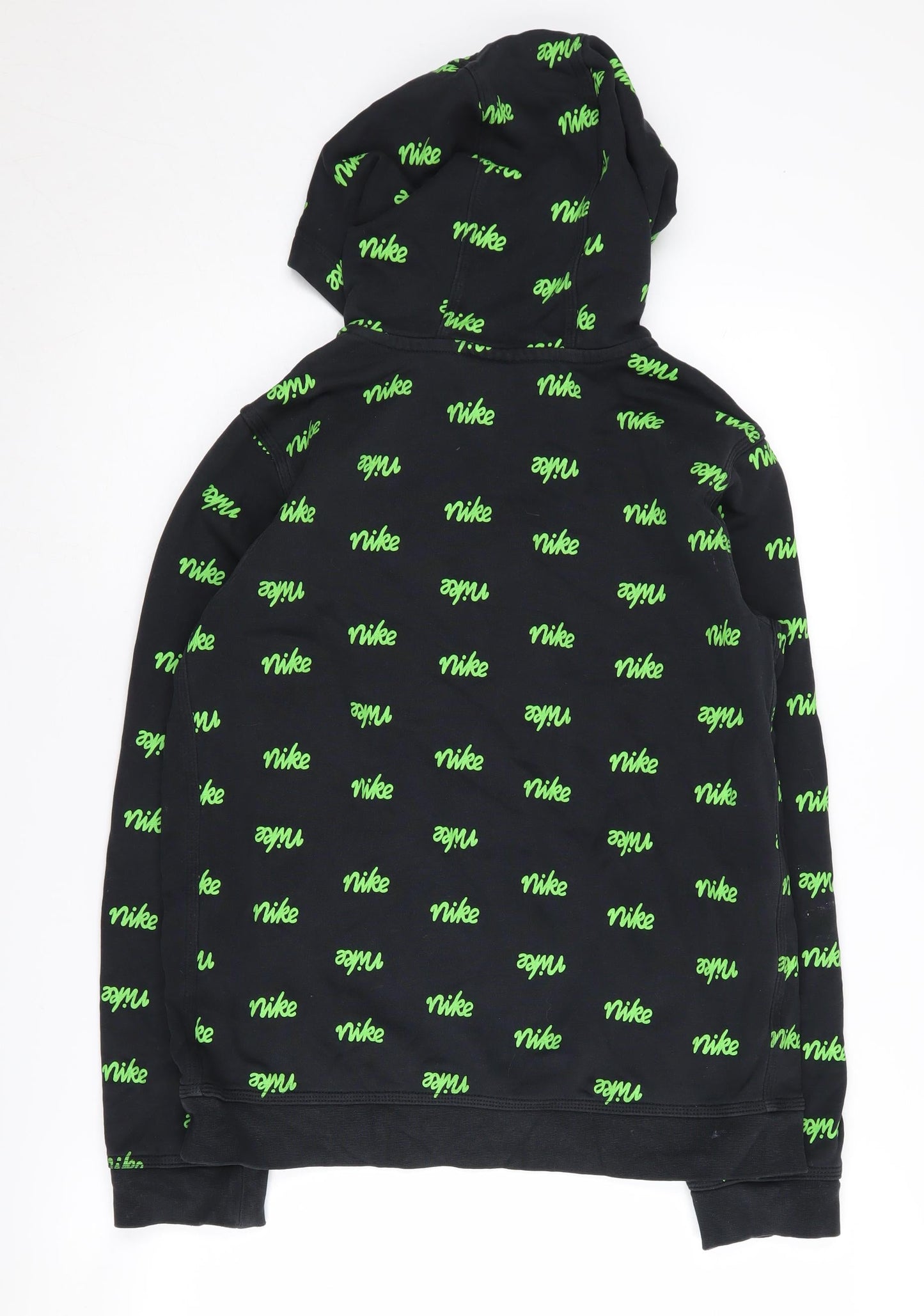 Nike Boys Black XL Graphic Print Pullover Hoodie