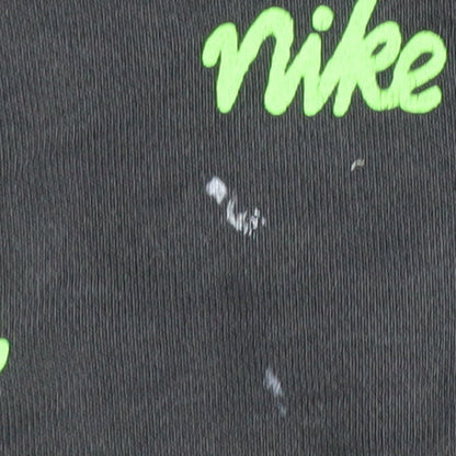 Nike Boys Black XL Graphic Print Pullover Hoodie