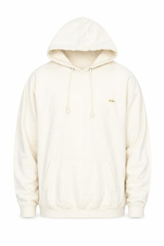 304 Men's Beige XL Pullover Hoodie