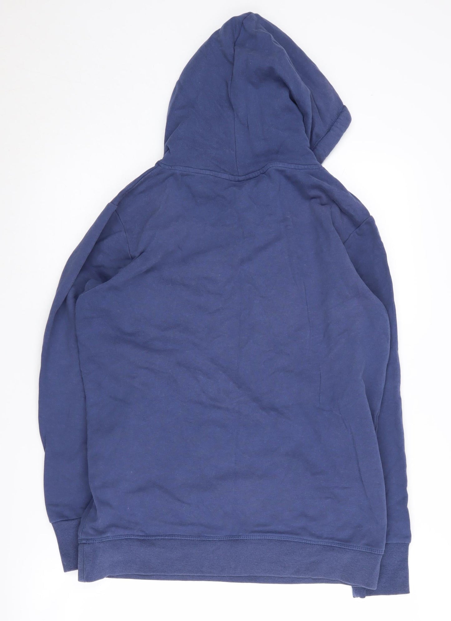 Mens UK Size M Crane Blue Pullover Hoodie