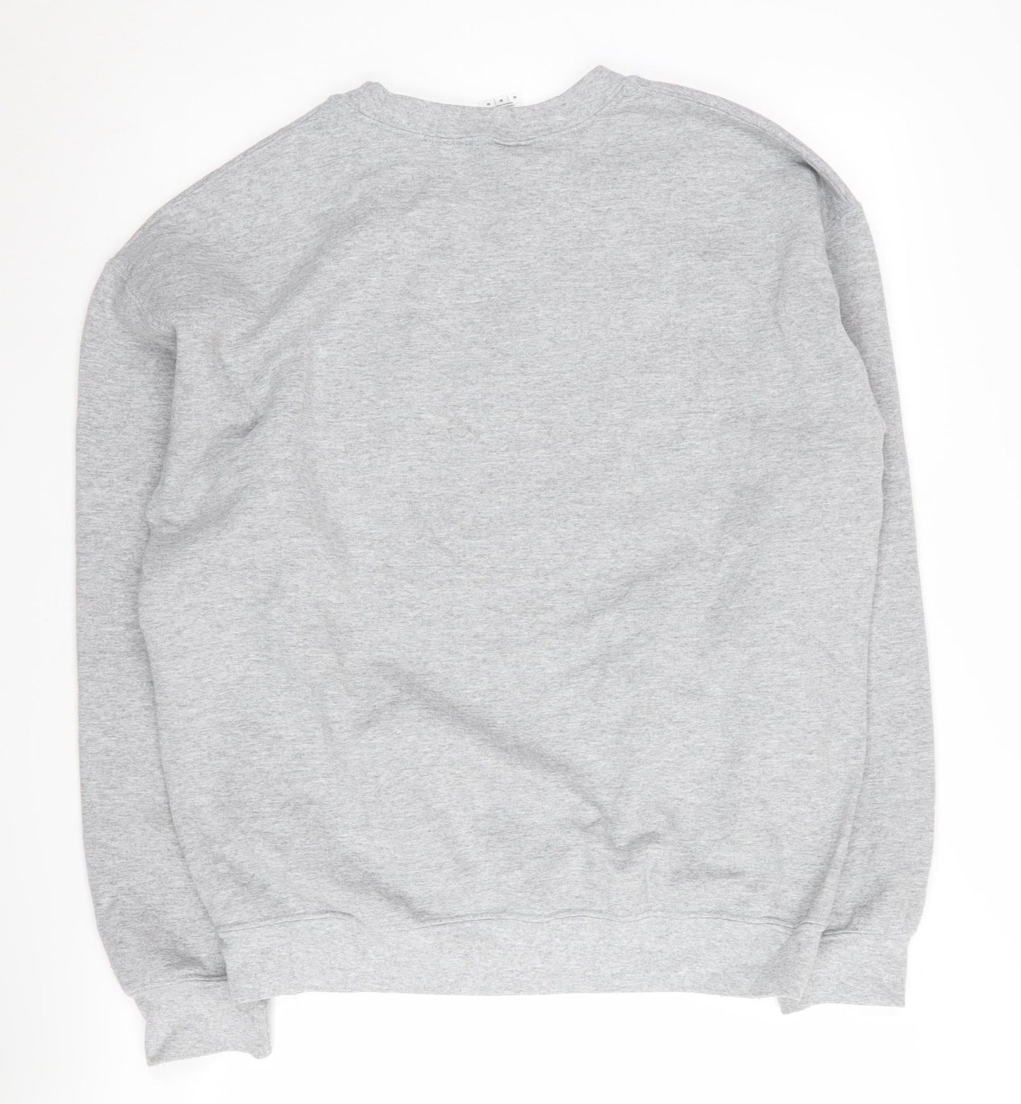 Mens UK Size M Gildan Grey Pullover Sweatshirt