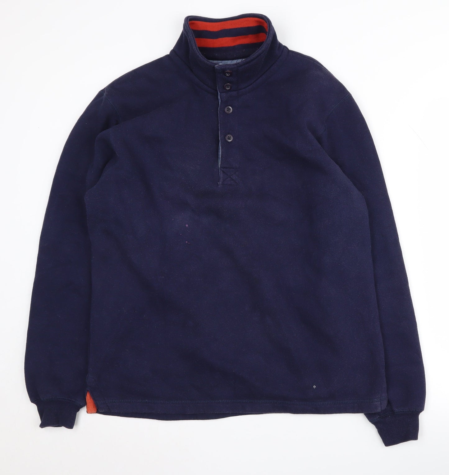 Sandstone Men's Blue Henley Sweatshirt Size M