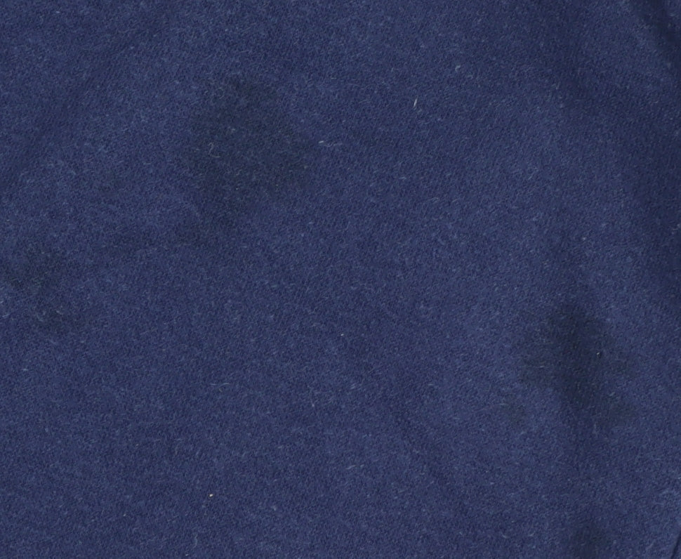 Sandstone Men's Blue Henley Sweatshirt Size M