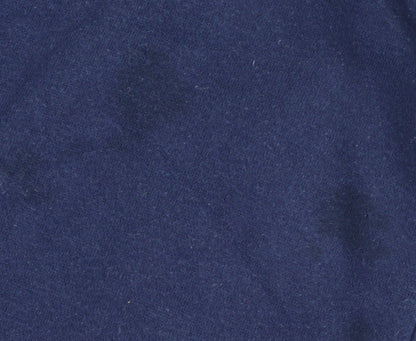 Sandstone Men's Blue Henley Sweatshirt Size M