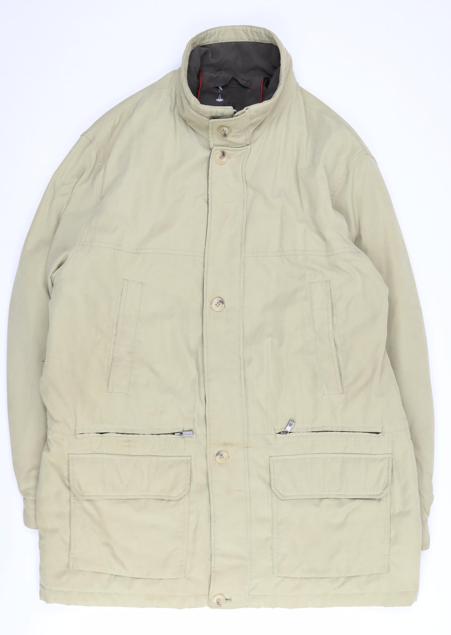 Mens UK Size 48 Di Quattro Beige Basic Jacket