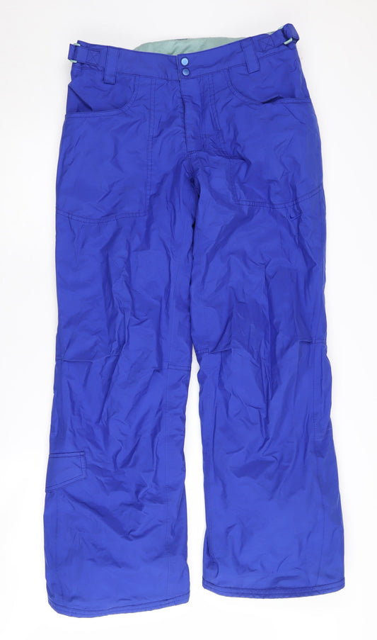 Nike Men's Blue Snow Pants M Insulated Ski Trousers