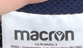 Mens UK Size 2XS Macron Blue Windbreaker Coat