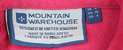 Womens UK Size 8 Mountain Warehouse Pink Pullover Sweatshirt