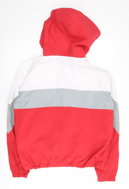 Mens UK Size M Rising Multicoloured Windbreaker Coat