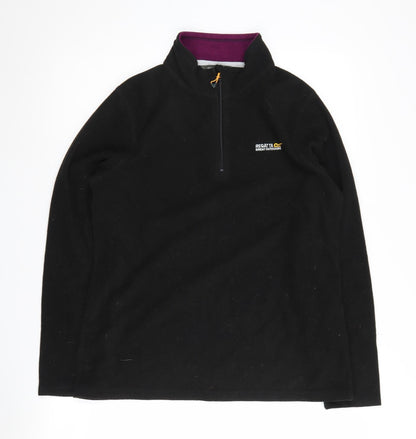 Womens UK Size 12 Regatta Black Pullover Sweatshirt