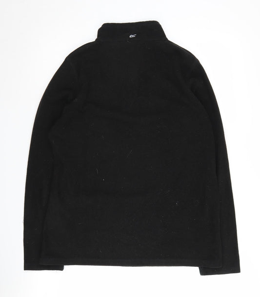 Regatta Women's Black Fleece Sweatshirt Size 12