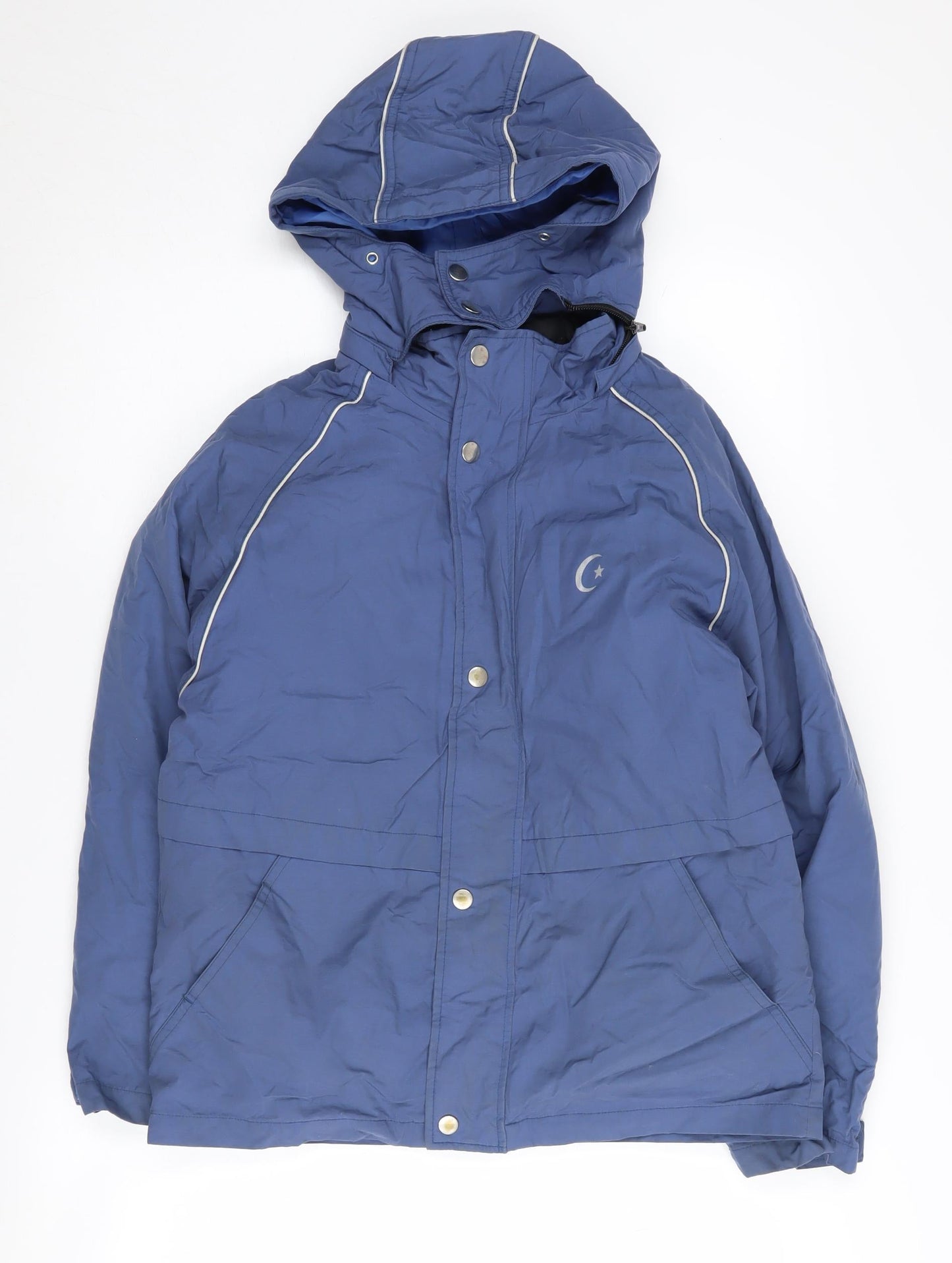 Eli Bazaar Girls Blue Puffer Jacket - Size 12 Years