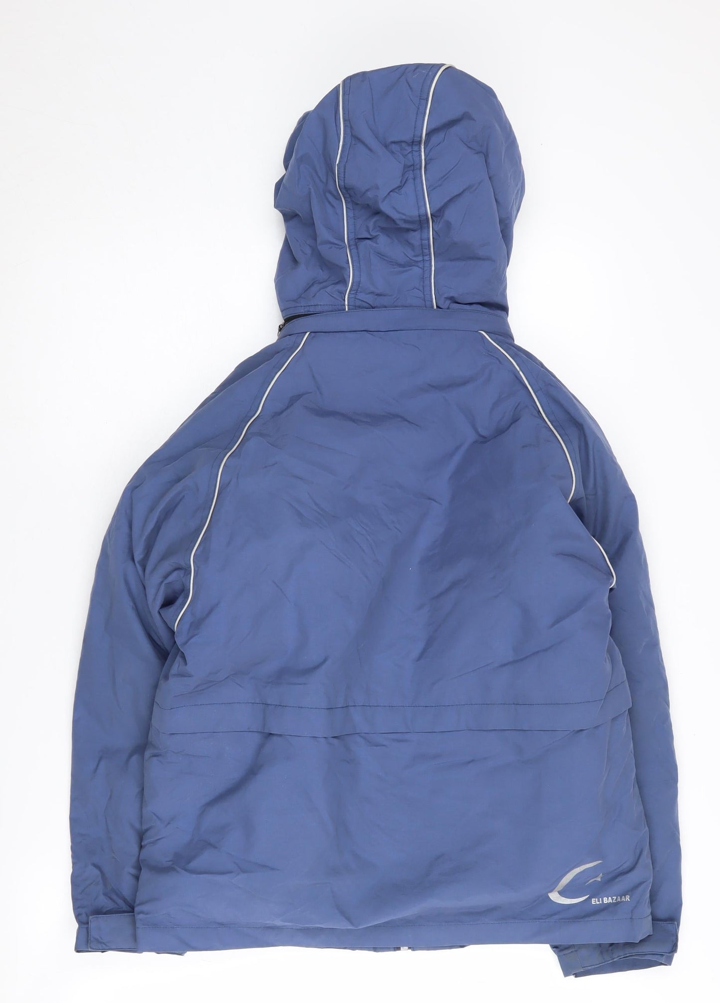 Eli Bazaar Girls Blue Puffer Jacket - Size 12 Years
