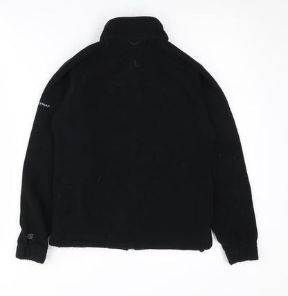 Trespass Boys Black Fleece Jacket Size 9-10 Years