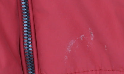 Mens UK Size 42 Brook Taverner Red Puffer Jacket