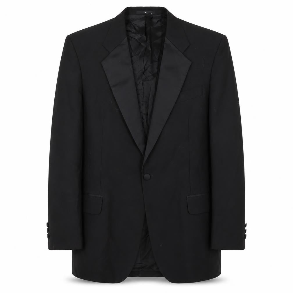 Mens UK Size 40 Ciro Citterio Regular Black Suit Tuxedo