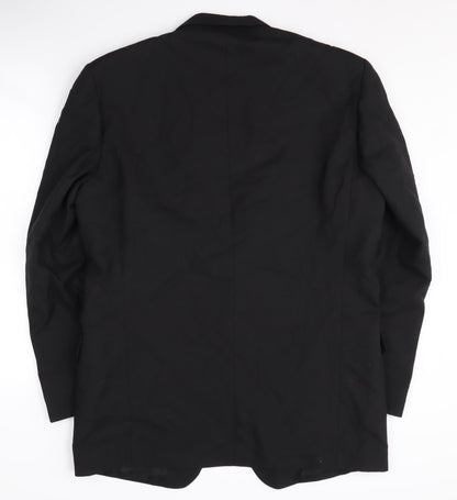 Mens UK Size 40 Ciro Citterio Regular Black Suit Tuxedo