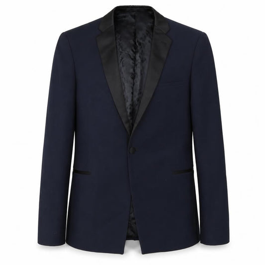 Mens UK Size 42 ASOS Regular Blue Suit Tuxedo