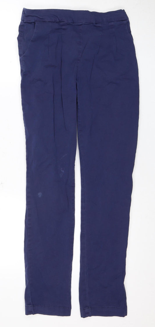 White Stuff Women's Blue Trousers Size 8