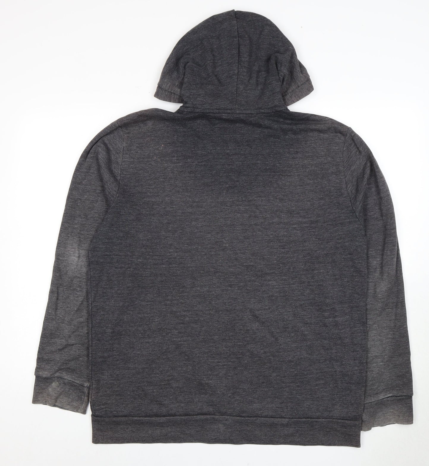 Mens UK Size L H&M Grey Full Zip Hoodie