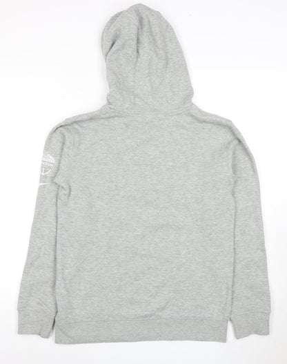 Nike Boys Grey Sports Pullover Hoodie Size 16
