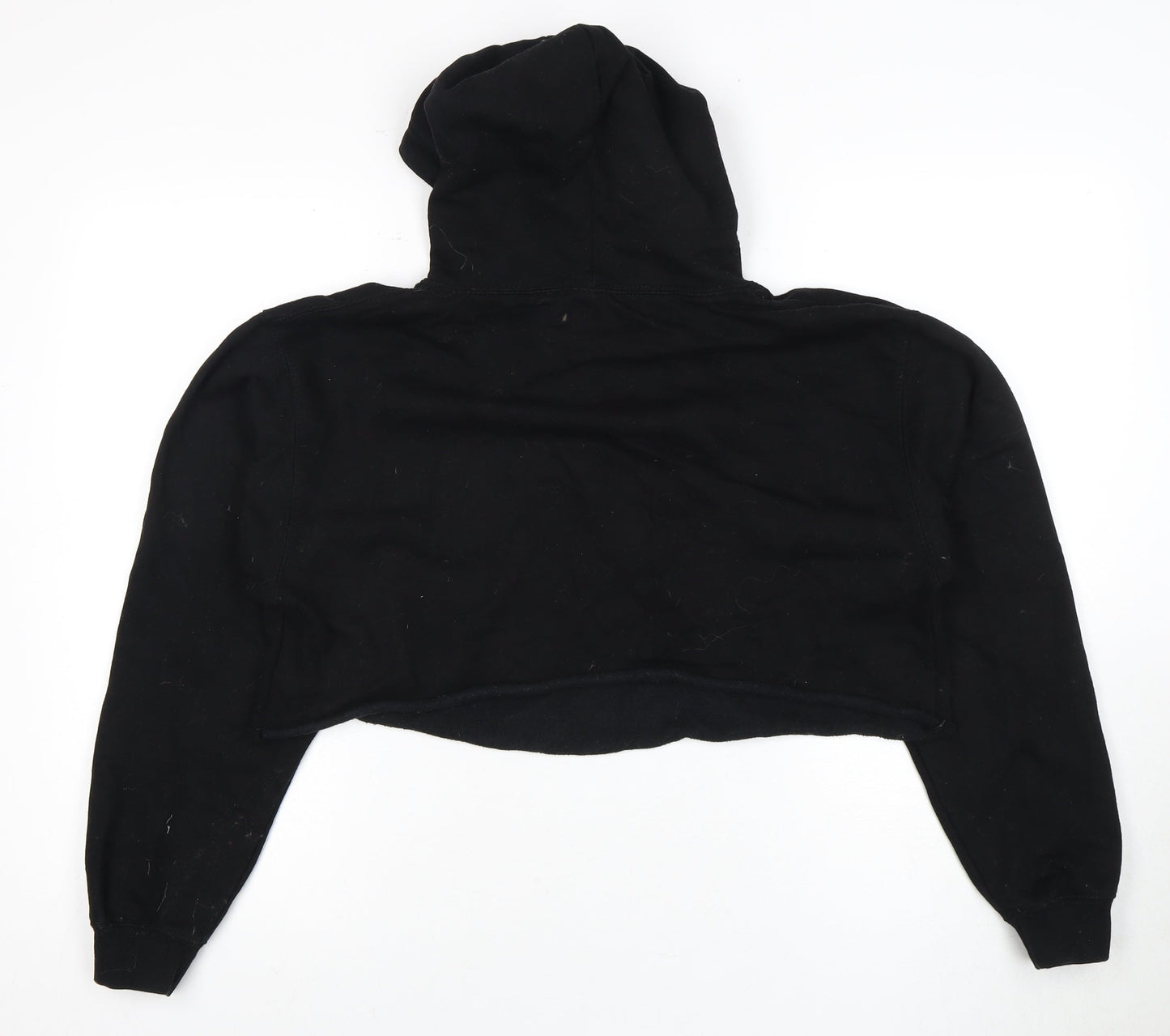 YAE Women’s Black Medium Hoodie, Relaxed Fit