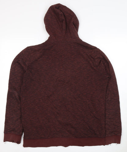 Next Men's Brown Full Zip Hoodie Jumper M