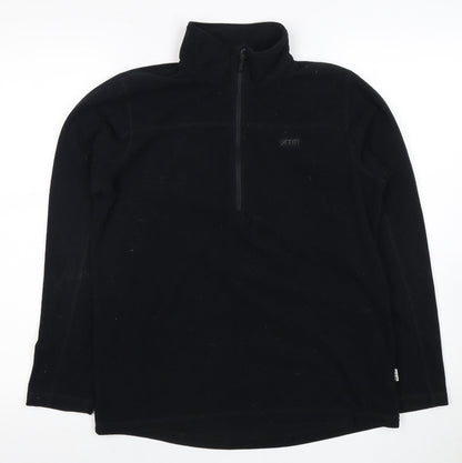 XTM Black Unisex Adults Fleece Pullover Sweatshirt