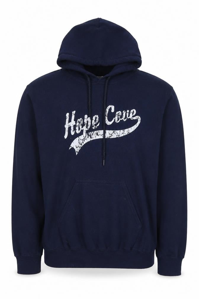 Mens UK Size S Gildan Blue Pullover Hoodie