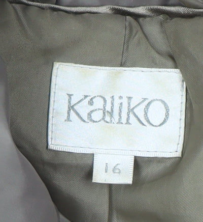 Womens UK Size 16 Kaliko Brown