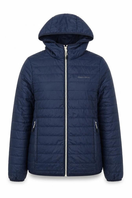 Womens UK Size 8 Craghoppers Blue Puffer Jacket