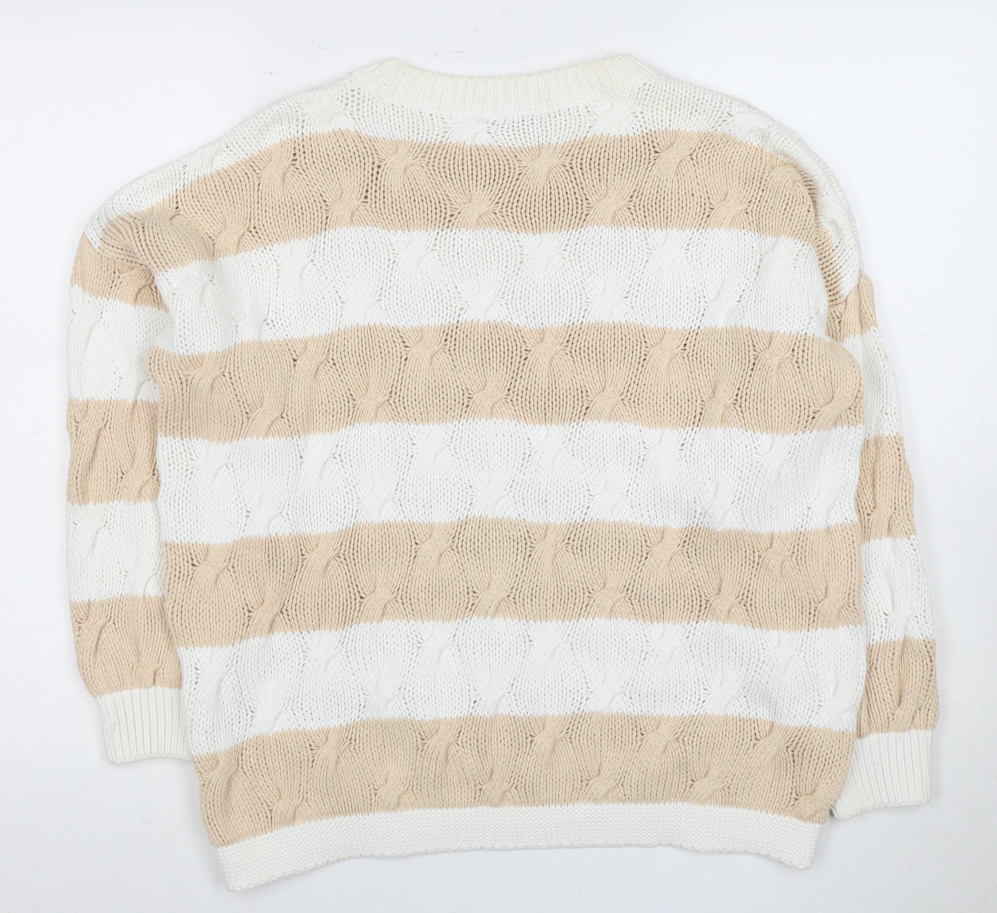 Womens UK Size M Windsmoor Beige Pullover Jumper