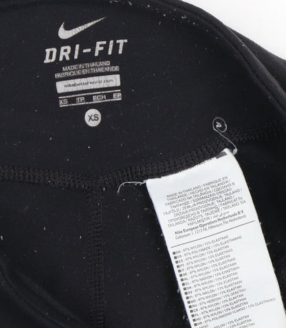 Nike Women's Black XS Compression Shorts for Running