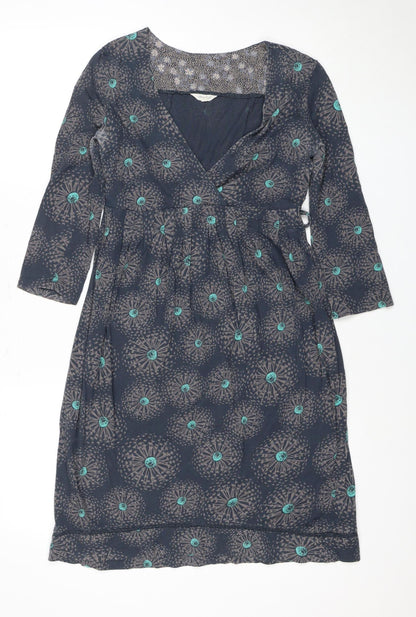White Stuff Women's Multicoloured Size 10 Shift Dress