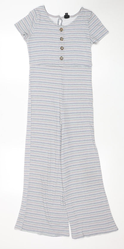 Art Class Women's Multicoloured L Striped Jumpsuit