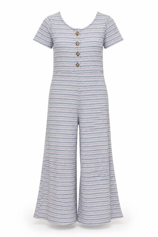 Art Class Women's Multicoloured L Striped Jumpsuit