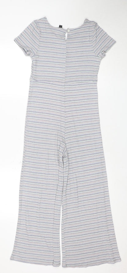 Art Class Women's Multicoloured L Striped Jumpsuit