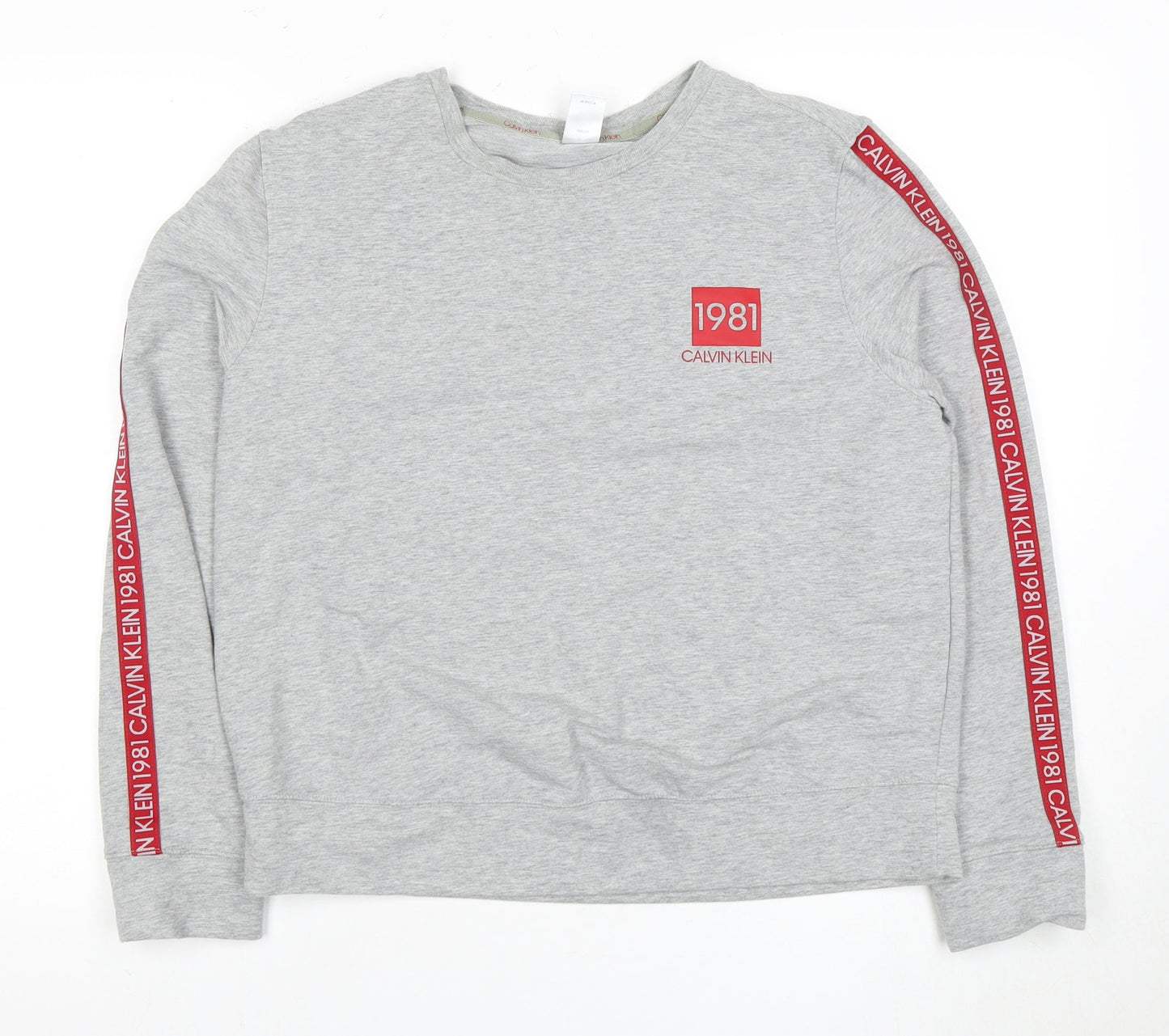 Calvin Klein Men's Grey Pyjama Top M
