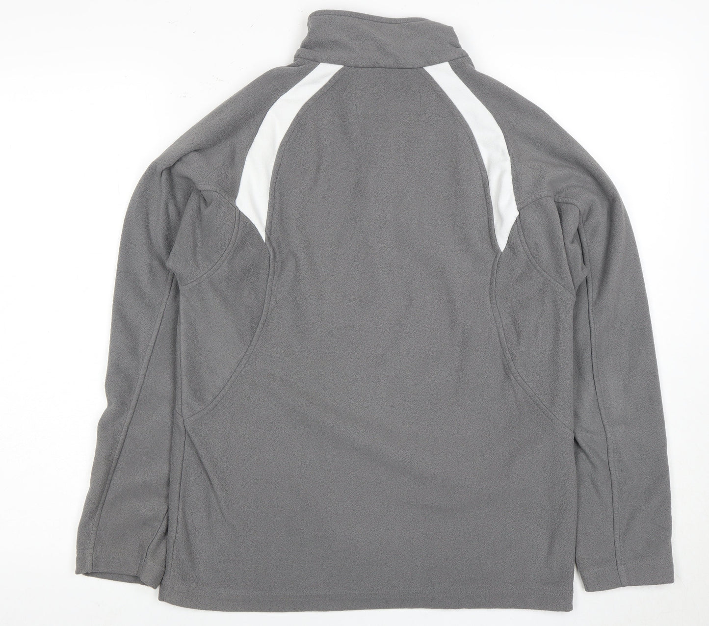 Dare2Be Women's Grey Fleece Zip Sweatshirt M