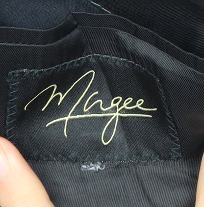 Mens UK Size 44 Magee Regular Black Suit Tuxedo