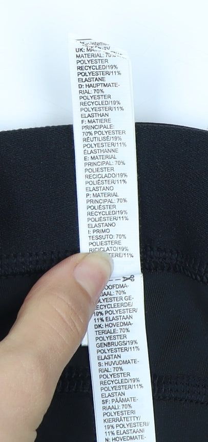 Adidas Women's Black XS Cropped Running Leggings