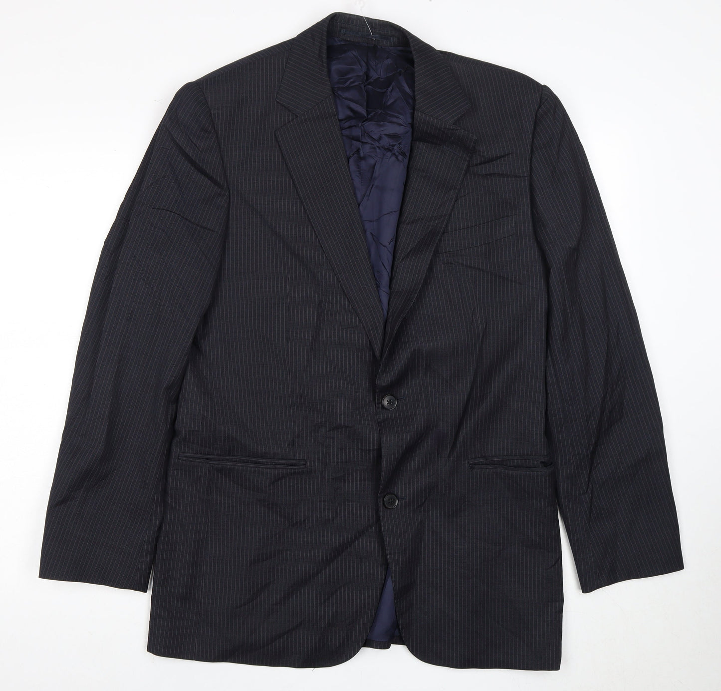 Mens UK Size 38 Jaeger Regular Blue Suit Jacket