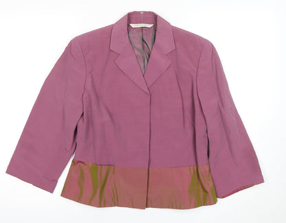 Womens UK Size 12 Laura Ashley Regular Purple Suit Jacket