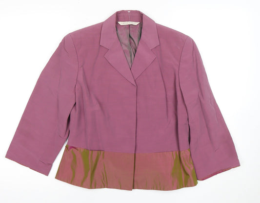 Womens UK Size 12 Laura Ashley Regular Purple Suit Jacket
