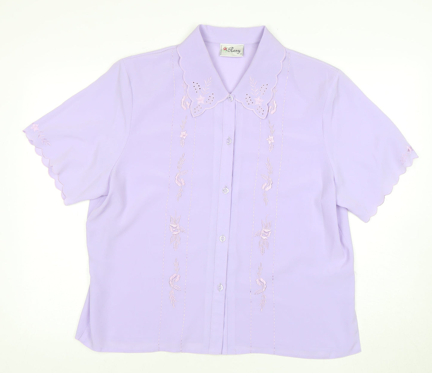 UK Size 12 Rosy Purple  Blouse