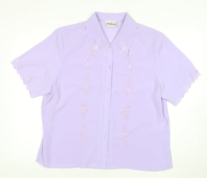 UK Size 12 Rosy Purple  Blouse